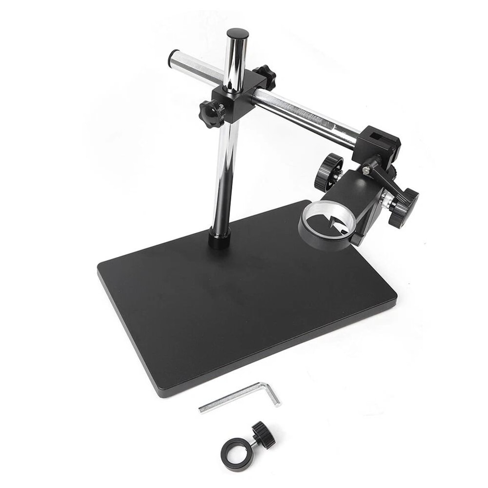 Heavy Duty Adjustable Microscope Boom Stand With Stereo Arm Holder 4