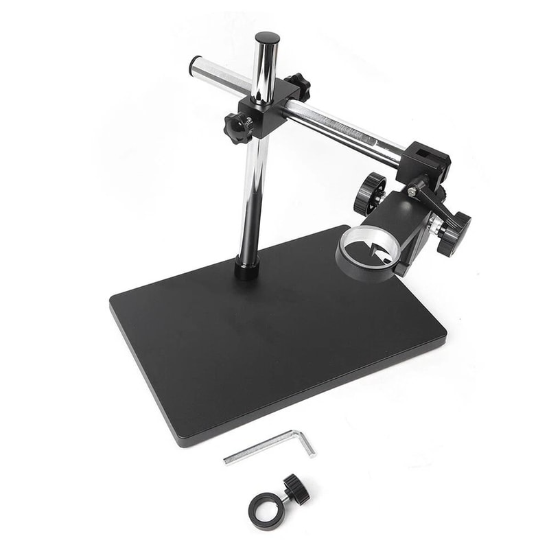 Heavy Duty Adjustable Microscope Boom Stand With Stereo Arm Holder 4