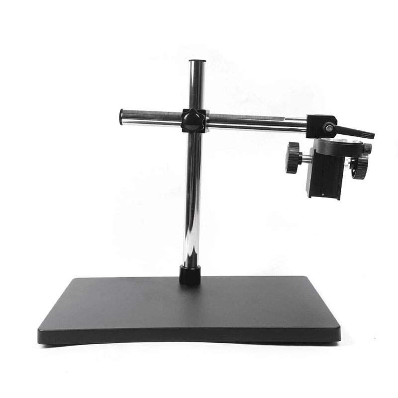 Heavy Duty Adjustable Microscope Boom Stand With Stereo Arm Holder 5