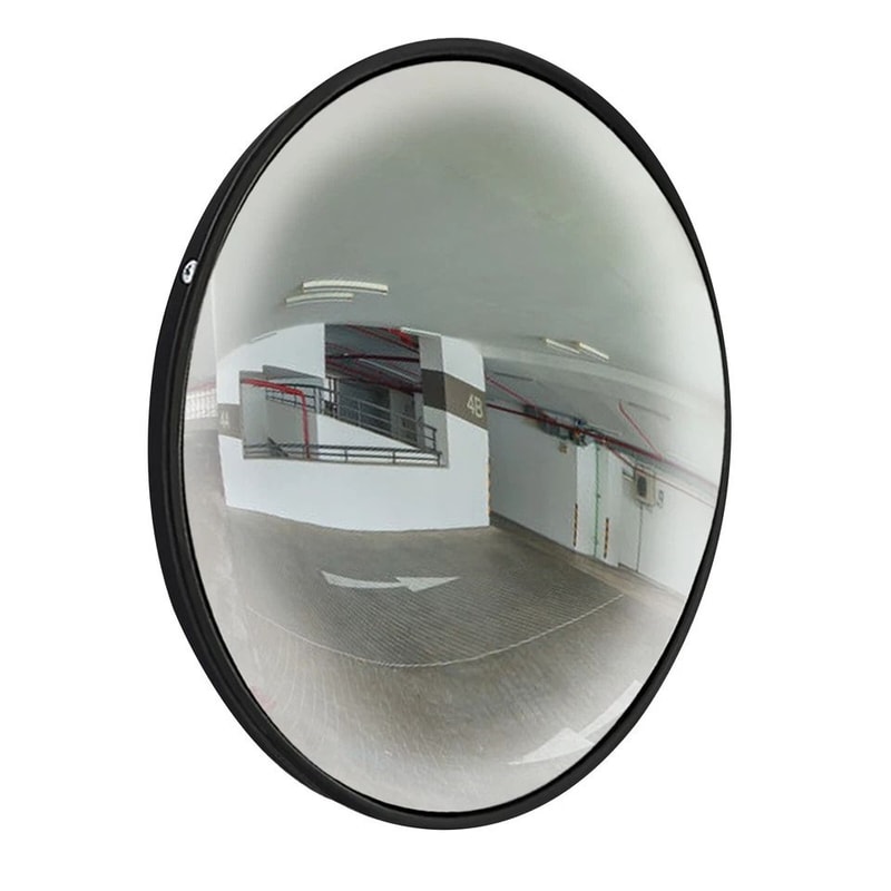 Wide Angle Convex Corner Mirror Outdoor Driveway Safety Blind Spot Surveillance 4