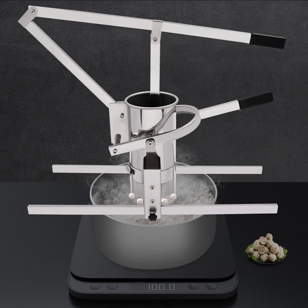 Premium Manual Meatball Maker Meatball Making Machine Adjustable Stainless Steel Meatball Press 2