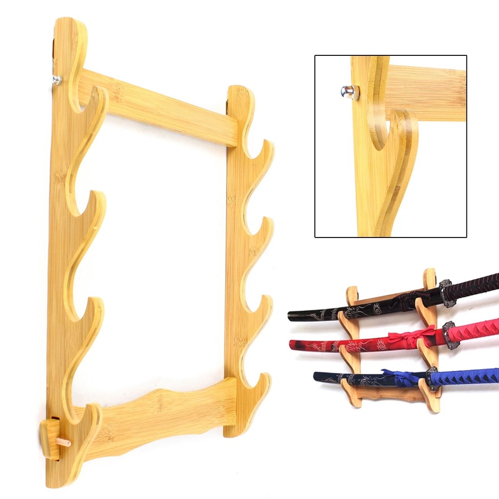 Premium Wall Mount Wooden Gun Rack Durable Wall Mount Gun Rack Gun Storage Shelf Holder 1