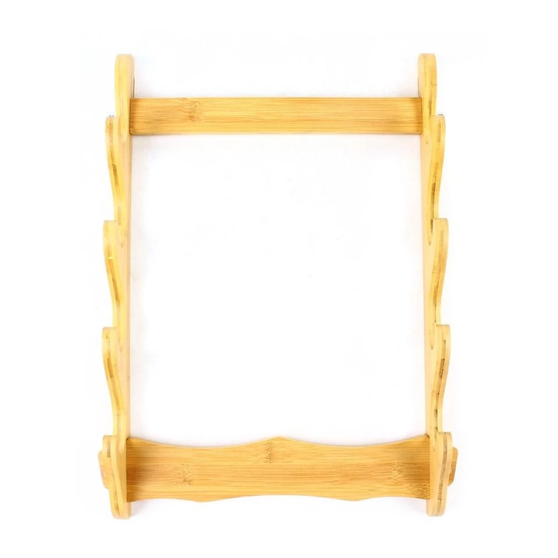 Premium Wall Mount Wooden Gun Rack Durable Wall Mount Gun Rack Gun Storage Shelf Holder 0