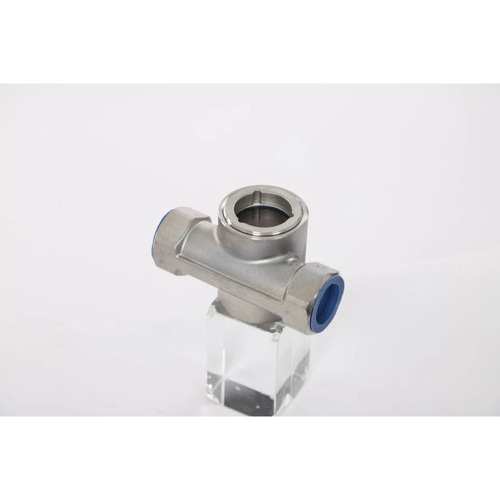 Stainless Steel Flow Indicator Durable Sight Water Flow Gauge 2