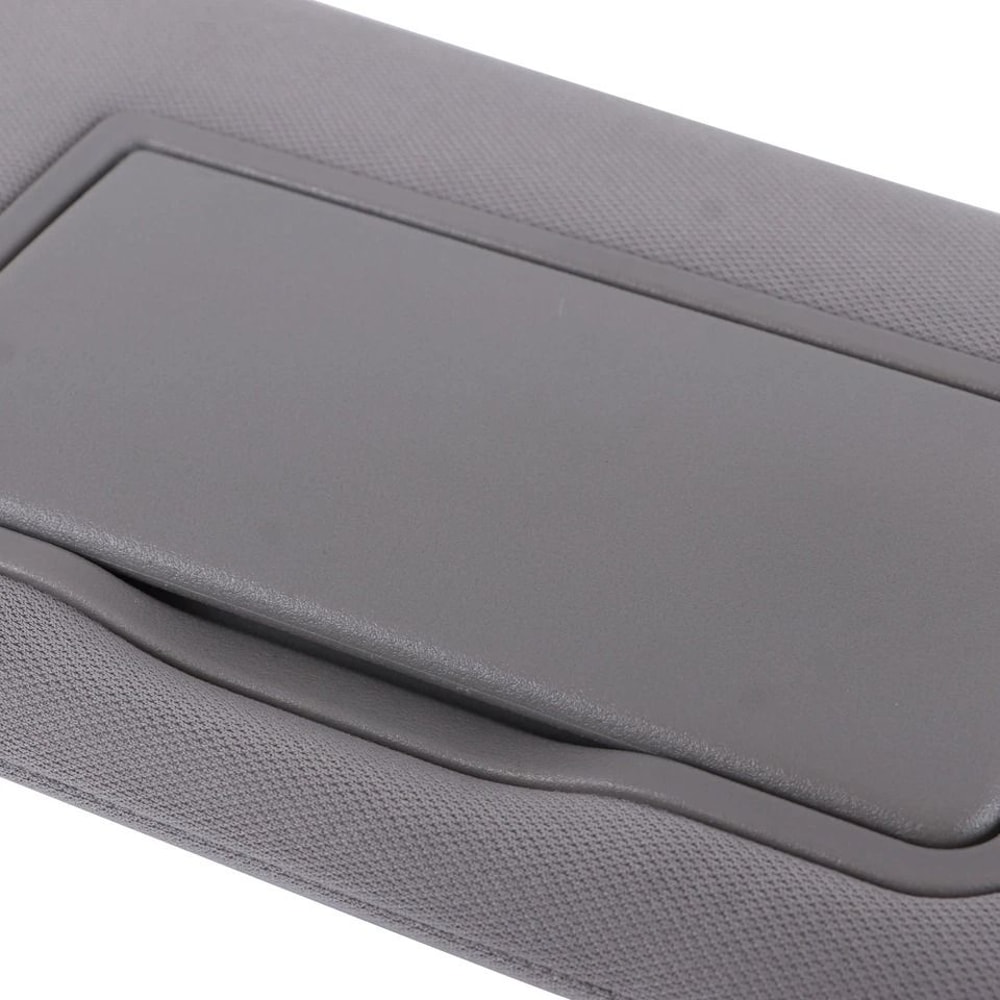 Honda CRV Passenger Sun Visor With Lighted Mirror Replacement Gray Plastic 3