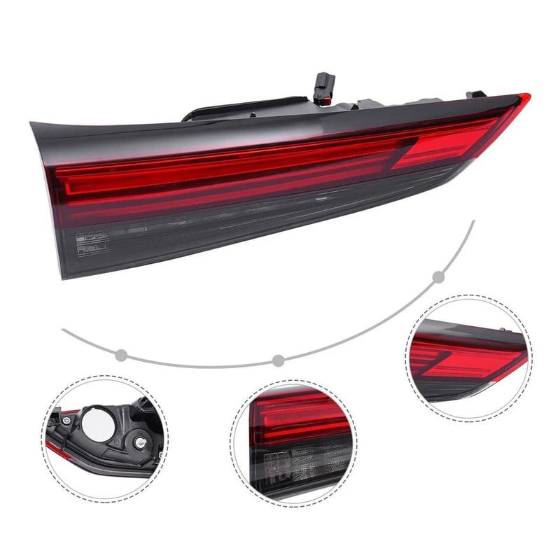 Toyota Highlander Driver Side Inner LED Tail Light Rear Lamp 4