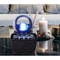 Zen Tabletop Water Fountain With LED Light For Calm Indoor Decor 7