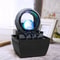 Zen Tabletop Water Fountain With LED Light For Calm Indoor Decor 0