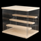 Clear Acrylic Display Case Countertop Dustproof Showcase Organizer Stand 2