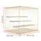 Clear Acrylic Display Case Countertop Dustproof Showcase Organizer Stand 10