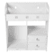 White Bathroom Wall Cabinet Medicine Cabinet Storage Organizer 2