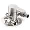 Wall Mount Shower Faucet Hot Cold Bath Mixer Tap 3