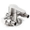 Wall Mount Shower Faucet Hot Cold Bath Mixer Tap 3