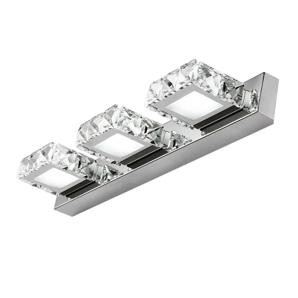 Modern Light LED Crystal Bathroom Vanity Light For Mirror Front Wall Lighting 3