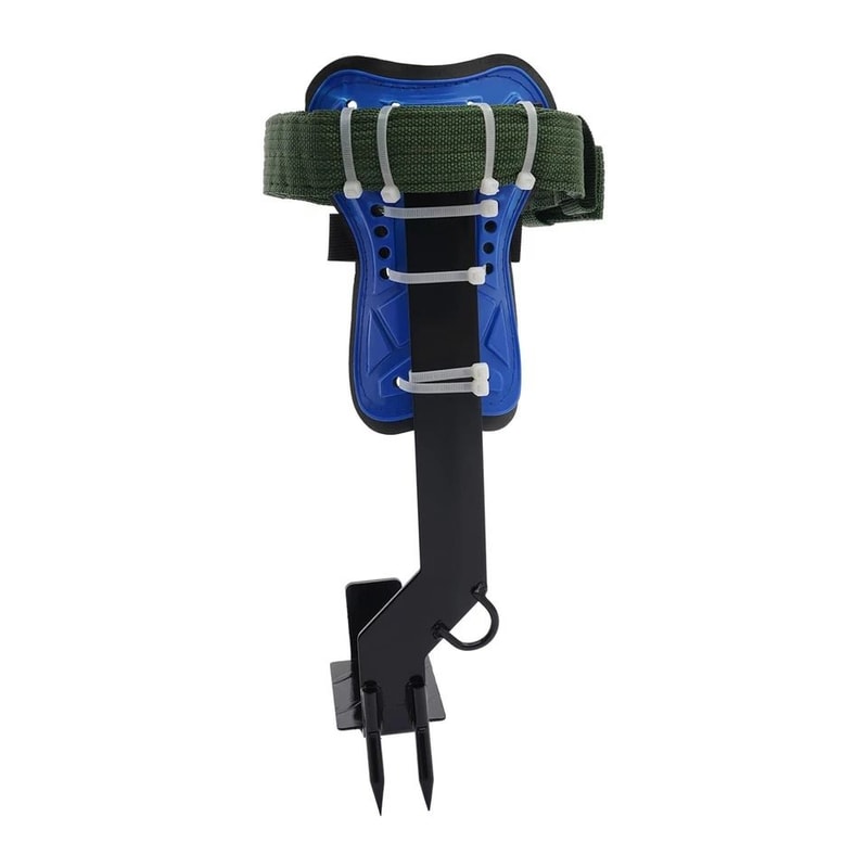 Adjustable Tree Climbing Spikes Set With Safety Belt Lanyard And Carabiner 4