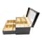 Lockable Watch Box And Sunglasses Organizer With Jewelry Storage Drawer 5