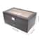 Lockable Watch Box And Sunglasses Organizer With Jewelry Storage Drawer 6