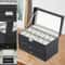 Slot Watch Box Display Case And Jewelry Organizer 8