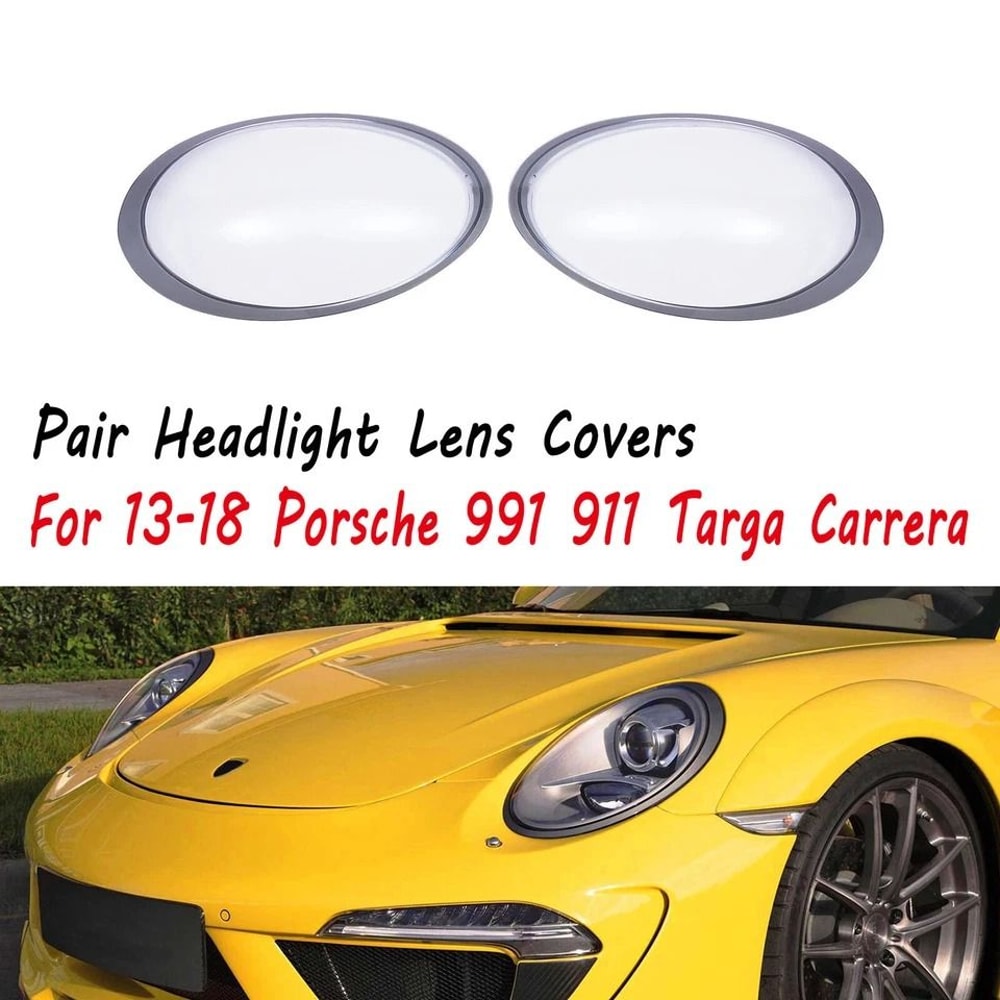 Headlight Lens Covers For Carrera Targa 2