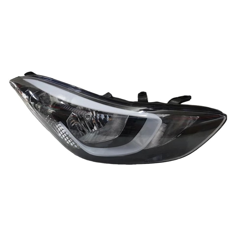 Pair Headlight Assembly For Hyundai Elantra Left Right Headlamps 6