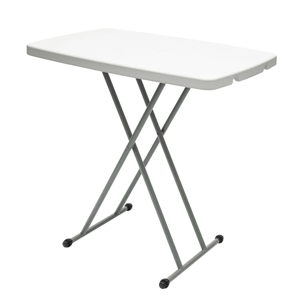 Adjustable Height Folding Table For Laptop Dining Crafts And Work 2