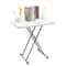 Adjustable Height Folding Table For Laptop Dining Crafts And Work 4