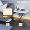Adjustable Height Folding Table For Laptop Dining Crafts And Work 5