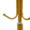 Premium Metal Coat Rack With Storage Basket Freestanding Hat Coat Stand Organizer 2