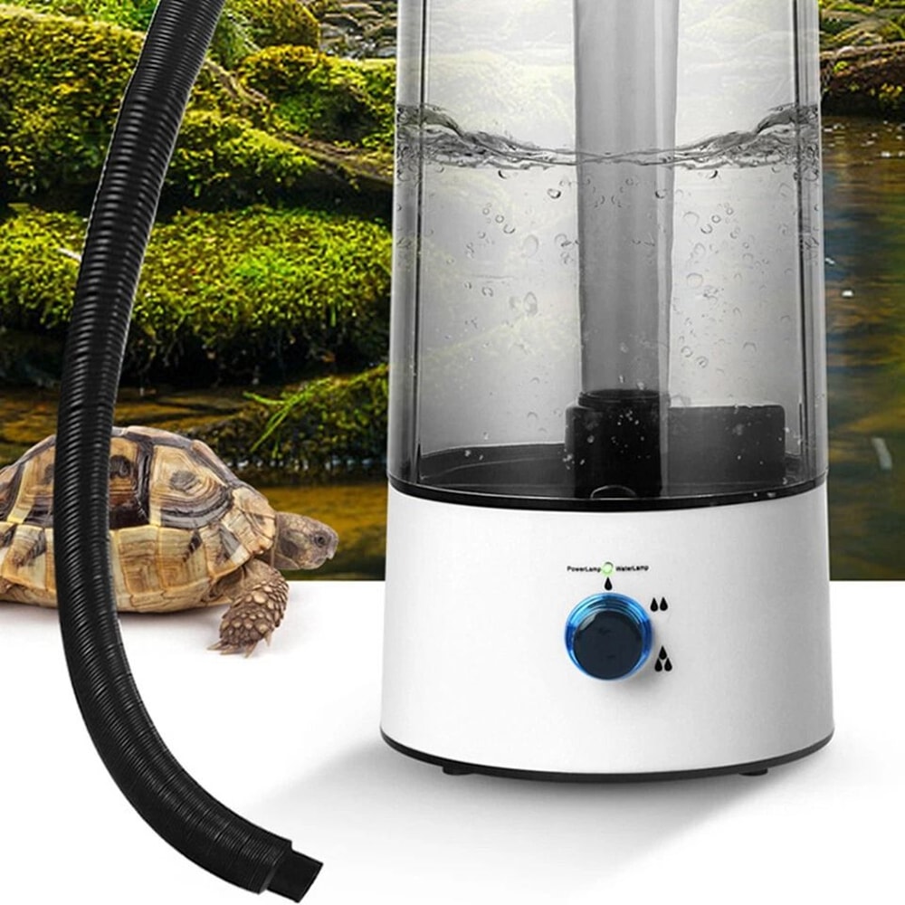 Premium Reptile Terrarium Humidifier Reptile Fogger Humidifier WithTank And Adjustable Hose Fogger 4