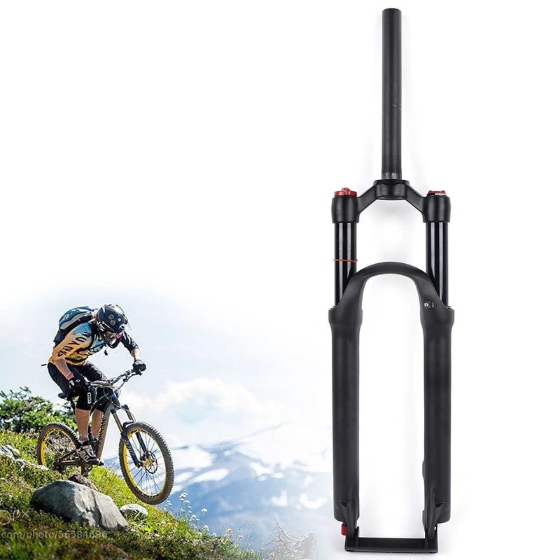 Mountain Bike Forks With Shock Absorber Disc Brake System 0