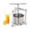 Premium Stainless Steel Manual Fruit Wine Press High Yield Juice Extractor For Wine Cider Juice H 3