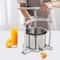 Premium Stainless Steel Manual Fruit Wine Press High Yield Juice Extractor For Wine Cider Juice H 5