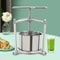 Premium Stainless Steel Manual Fruit Wine Press High Yield Juice Extractor For Wine Cider Juice H 6