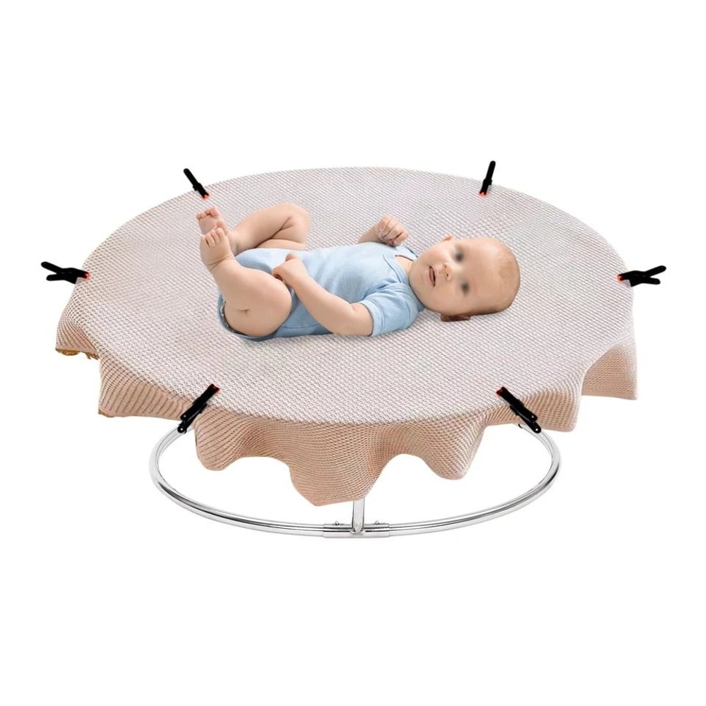Professional Newborn Photography Stand Stainless Steel Photo Stand For Baby Photo Shoot Portable E