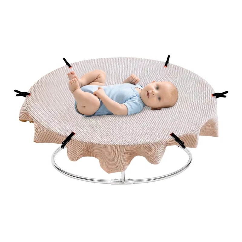 Professional Newborn Photography Stand Stainless Steel Photo Stand For Baby Photo Shoot Portable E