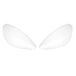 porsche cayenne clear headlight lens replacement set