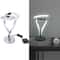 Modern LED Spiral Table Lamp Stylish Curved LED Bedside Desk Light 0