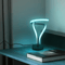 Modern LED Spiral Table Lamp Stylish Curved LED Bedside Desk Light 2
