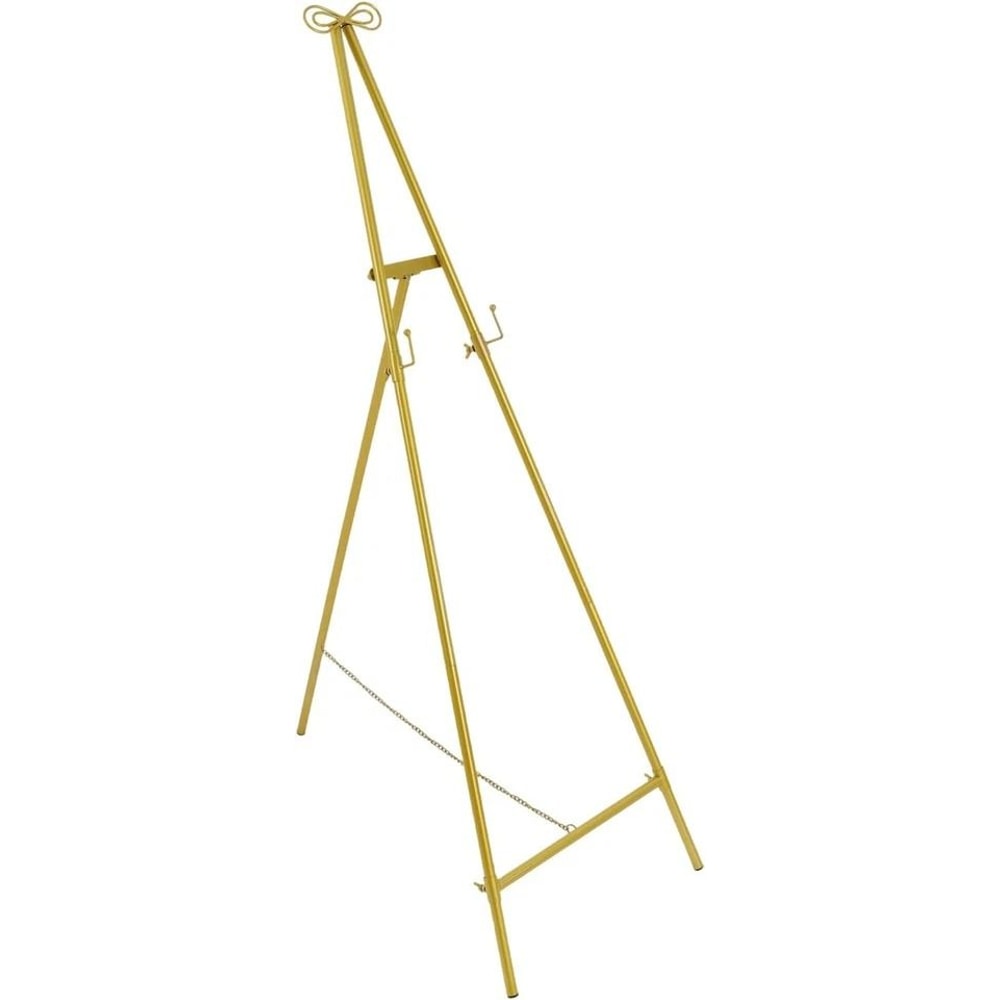 Gold Adjustable Floor Standing Easel For Wedding Event Displays 3