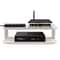 Modern White Floating Shelf For TV Components Settop Box Storage Rack 6