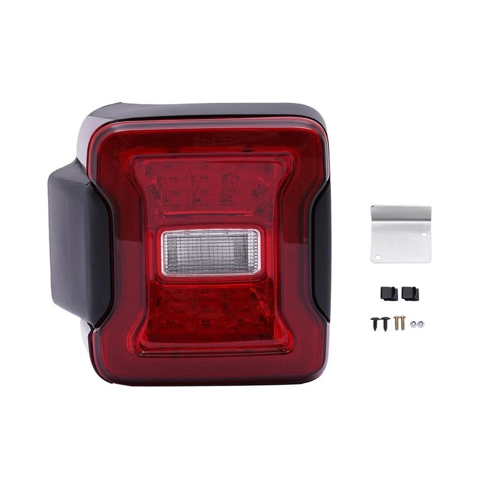Premium Jeep Wrangler LED Tail Light Driver Left Side OEM Replacement For Wrangler 3