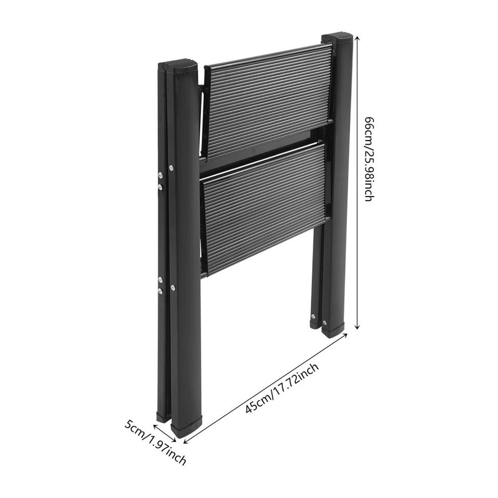 Step Foldable Step Ladder Portable Stool Ladder With Anti Slip Safety 5