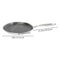 Stainless Steel Crepe Pan And Pancake Pan With Honeycomb Nonstick Surface 3