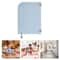 Baby Blue Wall Mounted Toilet Partition For Public Home Restrooms 1