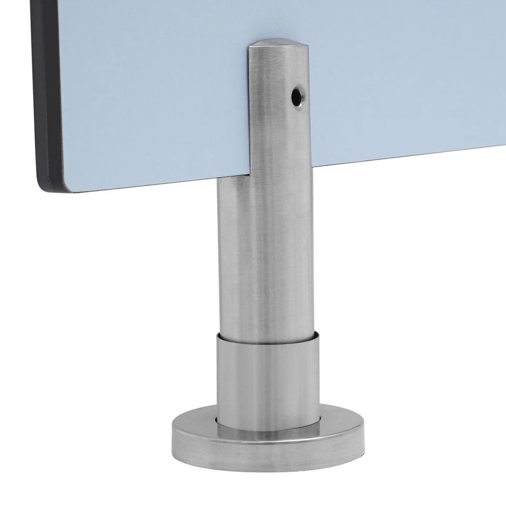Baby Blue Wall Mounted Toilet Partition For Public Home Restrooms 5