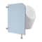 Baby Blue Wall Mounted Toilet Partition For Public Home Restrooms 0