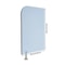 Baby Blue Wall Mounted Toilet Partition For Public Home Restrooms 6