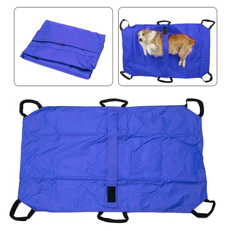 Heavy Duty Large Dog Emergency Rescue Pet Emergency Transport Stretcher 4