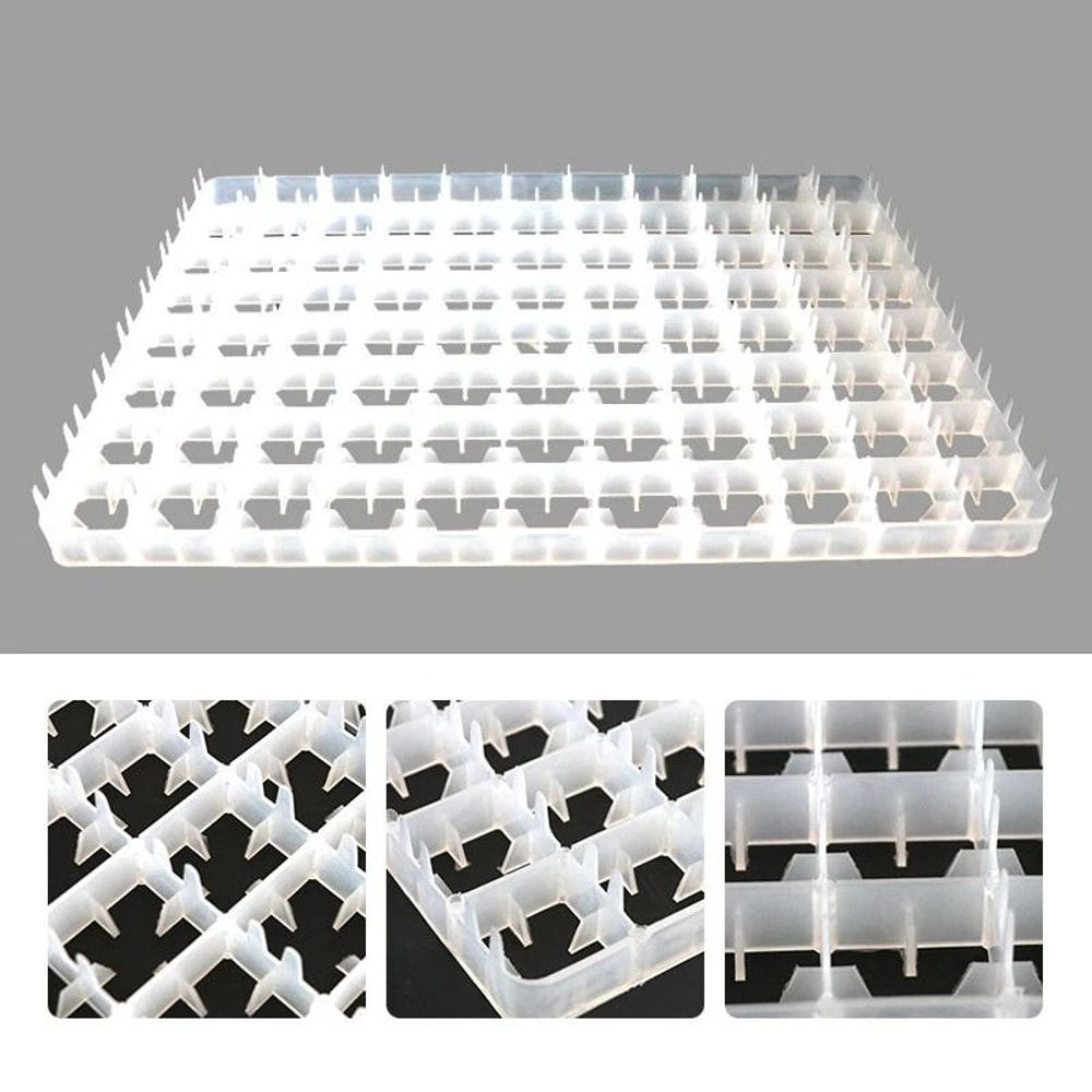 Premium Egg Incubator Trays Durable Plastic Incubator Tray Set For Eggs 2