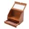 Premium Wooden Perfume Jewelry Organizer Display Stand With Drawer Elegant Vanity Storage Solution 2